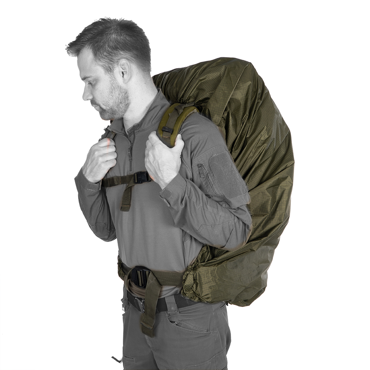 Berghaus Rucksacküberzug 60-120 Liter IR oliv / cedar