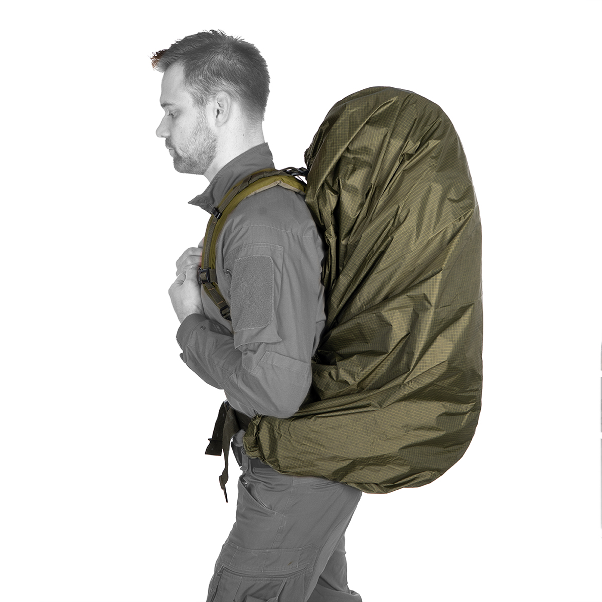 Berghaus Rucksacküberzug 60-120 Liter IR oliv / cedar